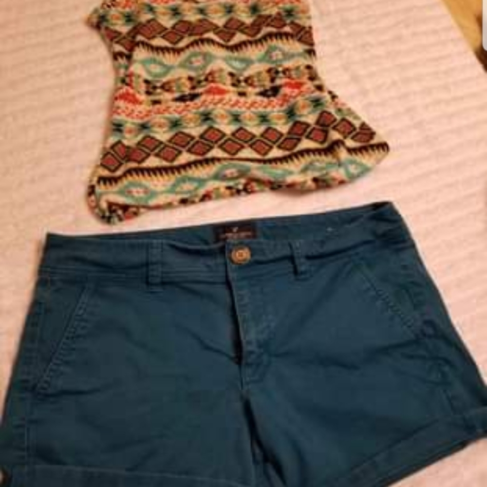 American eagle shorts junior size 4 midi
